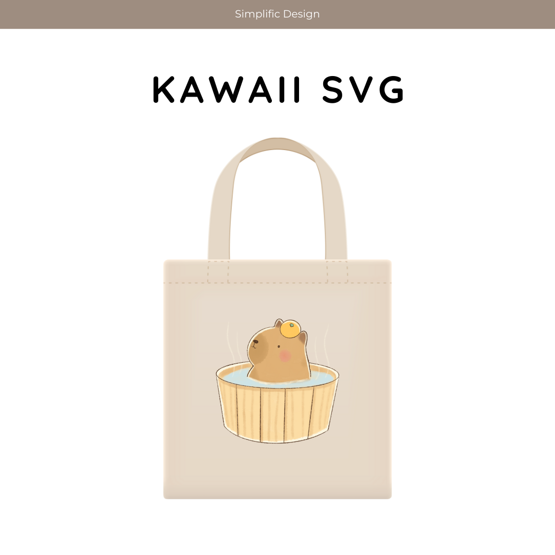 Dummy Product - Kawaii SVG - Capybara