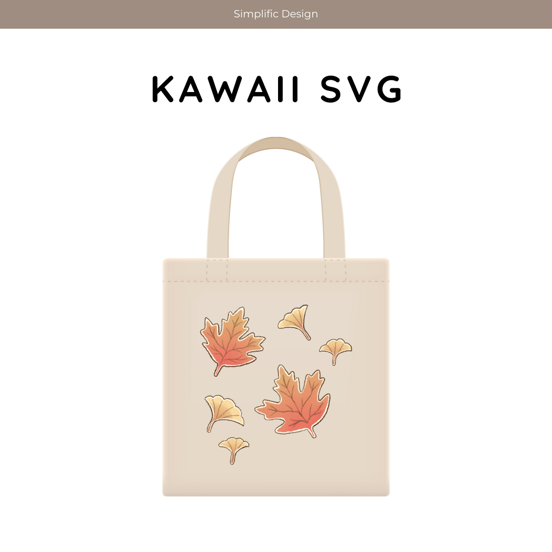 Dummy Product - Kawaii SVG - Maple Leaves