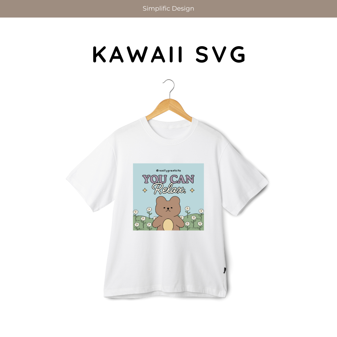 Dummy Product - Kawaii SVG - Bear